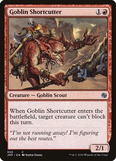 Goblin Shortcutter JMP #330 (Near Mint Common) Magic: The Gathering: Jumpstart