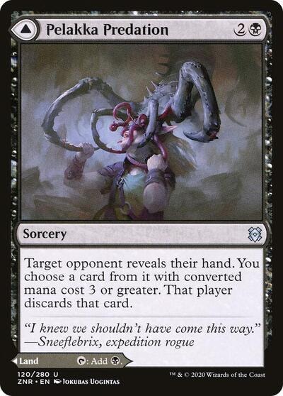 Pelakka Predation ZNR #120 (Near Mint Uncommon) Magic: The Gathering: Zendikar Rising