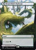 Branchloft Pathway Borderless Foil ZNR #284 (Near Mint Rare) Magic: The Gathering: Zendikar Rising