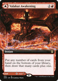 Valakut Awakening Extended Art Foil ZNR #355 (Near Mint Rare) Magic: The Gathering: Zendikar Rising