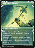 Skyclave Pick Axe Showcase Foil ZNR #309 (Near Mint Uncommon) Magic: The Gathering: Zendikar Rising