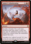 Nahiris Lithoforming Foil ZNR #151 (Near Mint Rare) Magic: The Gathering: Zendikar Rising