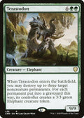 Terastodon CMR #438 (Near Mint Rare) Magic: The Gathering: Commander Legends