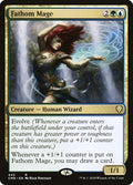 Fathom Mage CMR #445 (Near Mint Rare) Magic: The Gathering: Commander Legends
