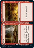 Boom Bust TSR #156 (Near Mint Rare) Magic: The Gathering: Time Spiral: Remastered
