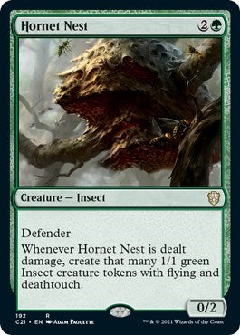 Hornet Nest C21 #192 (Near Mint Rare) Magic: The Gathering: Commander 2021