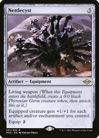 Nettlecyst MH2 #231 (Near Mint Rare) Magic: The Gathering: Modern Horizons 2
