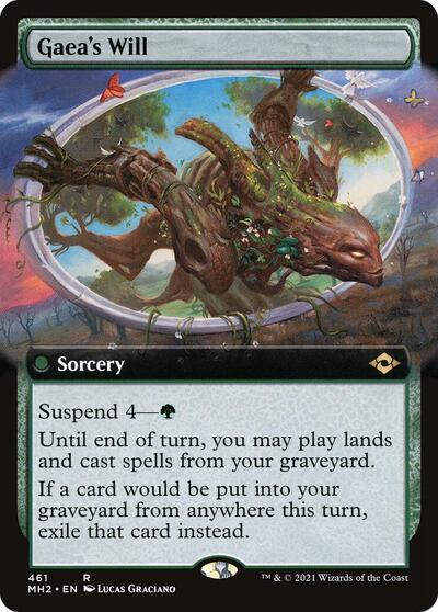 Gaeas Will Extended Art MH2 #461 (Near Mint Rare) Magic: The Gathering: Modern Horizons 2