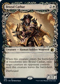 Brutal Cathar Showcase Foil MID #286 (Near Mint Rare) Magic: The Gathering: Innistrad: Midnight Hunt
