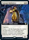 Stalwart Pathlighter Extended Art MIC #47 (Near Mint Rare) Magic: The Gathering: Commander: Innistrad: Midnight Hunt