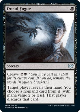 Dread Fugue VOW #107 (Near Mint Uncommon) Magic: The Gathering: Innistrad: Crimson Vow
