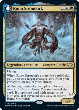 Runo Stromkirk Innistrad: Crimson Vow VOW #246 (Rare) Magic: The Gathering: