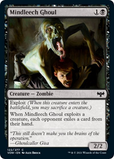 Mindleech Ghoul VOW #122 (Near Mint Common) Magic: The Gathering: Innistrad: Crimson Vow