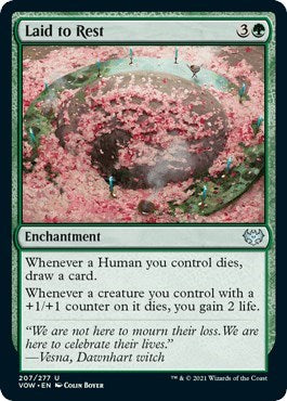 Laid to Rest VOW #207 (Near Mint Uncommon) Magic: The Gathering: Innistrad: Crimson Vow