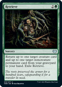 Retrieve Innistrad: Crimson Vow VOW #215 (Uncommon) Magic: The Gathering: