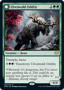 Ulvenwald Oddity VOW #225 (Near Mint Rare) Magic: The Gathering: Innistrad: Crimson Vow