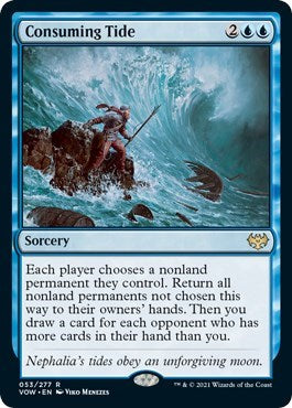 Consuming Tide VOW #53 (Near Mint Rare) Magic: The Gathering: Innistrad: Crimson Vow