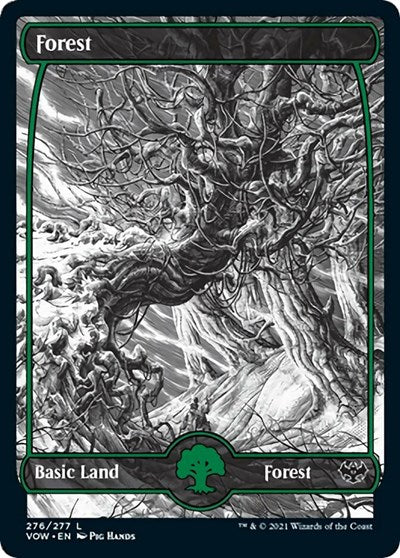 Forest 276 VOW #276 (Near Mint Land) Magic: The Gathering: Innistrad: Crimson Vow