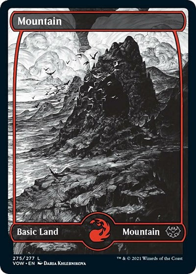 Mountain 275 VOW #275 (Near Mint Land) Magic: The Gathering: Innistrad: Crimson Vow