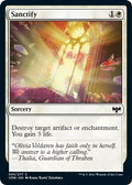 Sanctify VOW #33 (Near Mint Common) Magic: The Gathering: Innistrad: Crimson Vow