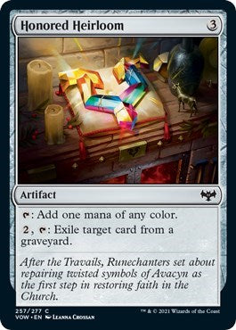 Honored Heirloom VOW #257 (Near Mint Common) Magic: The Gathering: Innistrad: Crimson Vow