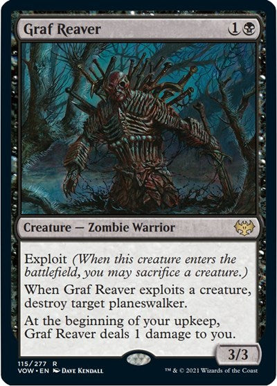 Graf Reaver VOW #115 (Near Mint Rare) Magic: The Gathering: Innistrad: Crimson Vow