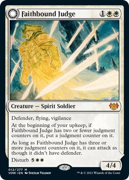 Faithbound Judge VOW #12 (Near Mint Mythic Rare) Magic: The Gathering: Innistrad: Crimson Vow