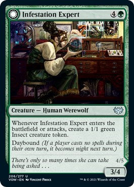 Infestation Expert VOW #206 (Near Mint Uncommon) Magic: The Gathering: Innistrad: Crimson Vow