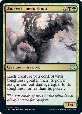 Ancient Lumberknot VOW #230 (Near Mint Uncommon) Magic: The Gathering: Innistrad: Crimson Vow