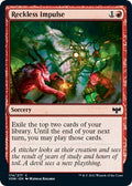 Reckless Impulse VOW #174 (Near Mint Common) Magic: The Gathering: Innistrad: Crimson Vow