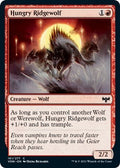 Hungry Ridgewolf VOW #161 (Near Mint Common) Magic: The Gathering: Innistrad: Crimson Vow