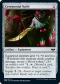Ceremonial Knife VOW #254 (Near Mint Common) Magic: The Gathering: Innistrad: Crimson Vow