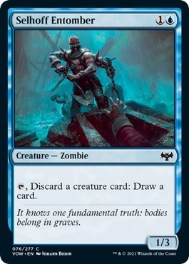 Selhoff Entomber VOW #76 (Near Mint Common) Magic: The Gathering: Innistrad: Crimson Vow