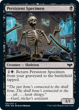 Persistent Specimen VOW #125 (Near Mint Common) Magic: The Gathering: Innistrad: Crimson Vow