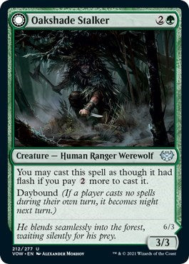 Oakshade Stalker VOW #212 (Near Mint Uncommon) Magic: The Gathering: Innistrad: Crimson Vow