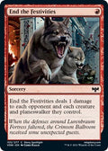 End the Festivities VOW #155 (Near Mint Common) Magic: The Gathering: Innistrad: Crimson Vow