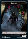 Zombie Token 008 VOW #8 (Near Mint T) Magic: The Gathering: Innistrad: Crimson Vow