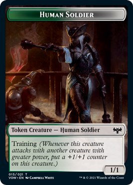 Human Soldier Token VOW #15 (Near Mint T) Magic: The Gathering: Innistrad: Crimson Vow