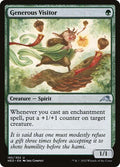 Generous Visitor Kamigawa: Neon Dynasty NEO #185 (Uncommon) Magic: The Gathering:
