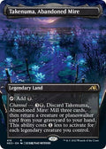Takenuma Abandoned Mire Borderless Foil NEO #416 (Near Mint Rare) Magic: The Gathering: Kamigawa: Neon Dynasty
