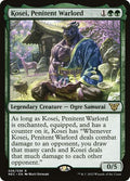 Kosei Penitent Warlord NEC #26 (Near Mint Rare) Magic: The Gathering: Commander: Kamigawa: Neon Dynasty