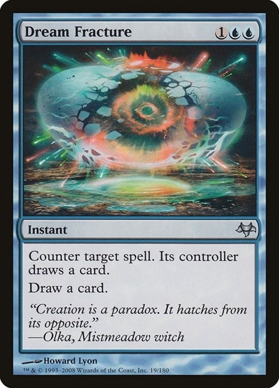 Dream Fracture EVE #19 (Moderately Played Uncommon) Magic: The Gathering: Eventide