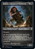Safana Calimport Cutthroat Foil Etched Foil CLB #496 (Near Mint Uncommon) Magic: The Gathering: Commander Legends: Battle for Baldur's Gate