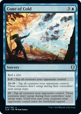 Cone of Cold CLB #61 (Near Mint Uncommon) Magic: The Gathering: Commander Legends: Battle for Baldur's Gate