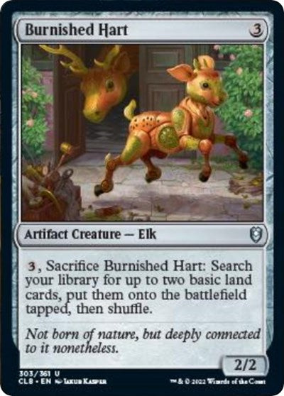 Burnished Hart CLB #303 (Near Mint Uncommon) Magic: The Gathering: Commander Legends: Battle for Baldur's Gate