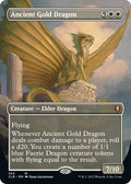 Ancient Gold Dragon Borderless Foil CLB #365 (Lightly Played Mythic Rare) Magic: The Gathering: Commander Legends: Battle for Baldur's Gate