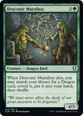 Draconic Muralists CLB #224 (Near Mint Uncommon) Magic: The Gathering: Commander Legends: Battle for Baldur's Gate