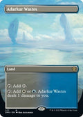 Adarkar Wastes Borderless DMU #377 (Lightly Played Rare) Magic: The Gathering: Dominaria United