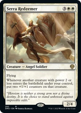 Serra Redeemer DMU #282 (Near Mint Rare) Magic: The Gathering: Dominaria United