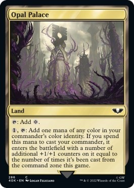 Opal Palace 40K #286 (Near Mint Common) Magic: The Gathering: Universes Beyond: Warhammer 40,000
